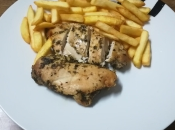 Pechugas pollo marinadas horno