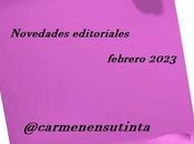 Novedades editoriales febrero 2023