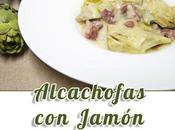 Alcachofas jamón serrano