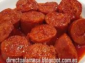Chorizos sidra