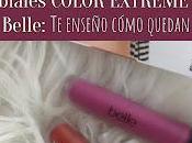 Labiales COLOR EXTREME Belle: enseño cómo quedan