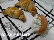 Croissants salmón ahumado