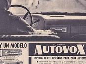 Autorradios Autovox para automóviles, camionetas camiones 1962