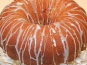 Bizcocho naranja glaseado