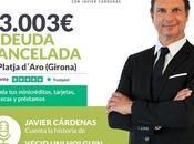 Cárdenas explica historia exonerado Platja d´Aro (Girona) Repara Deuda Abogados