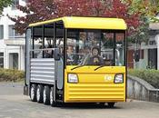 E-KomiBus, autobus eléctrico-solar japonés