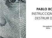 Expo “Instrucciones para destruir dinero” Pablo Boneau