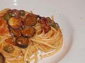 Receta desafío ROBOCHEF, Spaghetti alla puttanesca.