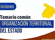 TEMARIO OPOSICIONES 2023 organización territorial Estado