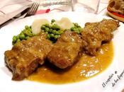 Ternera salsa cebolla