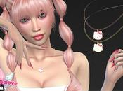 Sims Accessory: Hello Kitty Necklace