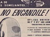 Faros Cibié fabricados bajo licencia Argentina 1962