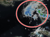 forma "Arlene" Golfo México, primera tormenta temporada huracanes Atlántico
