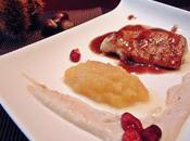 Lomo manzana castañas