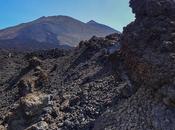 Coladas Lava Negra Carretera TF38 Pico Viejo Parque Nacional Teide