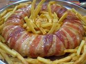 Pastel pollo bacon