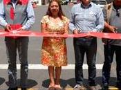 Enrique Galindo, Alcalde SLP, inaugura rehabilitada calle Frank Zarat, fortaleciendo movilidad Capital.