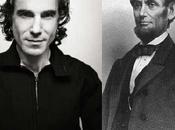 Daniel Lewis caracterizado como Lincoln