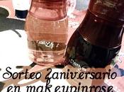 SORTEO ANIVERSARIO MAKEUPINROSE