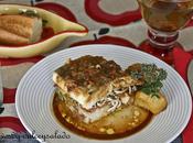 Merluza rellena, montaña