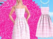 Sims Clothing Accesories: Barbie movie pink gingham dress outfit,