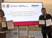 Firman sedeco amazon méxico convenio para impulsar internacionalización pymes capital, e-commerce