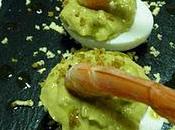 Huevos Rellenos Guacamole Mango