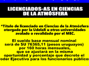 Licenciados-as ciencias atmósfera