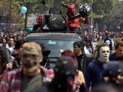 Alienígenas Zombies toman calles Santiago nueva Zombiewalk