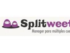Splitweet, maneja múltiples cuentas twitter