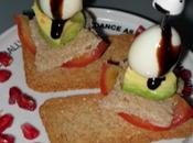 Brochetas huevitos balsámicos