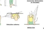 Ejercicios para rehabilitación hombro