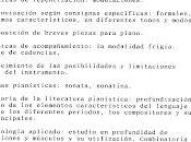 Programación: Iniciación secuenciación contenidos aprendizaje pianístico, Agustín Manuel Martínez años)
