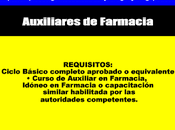 Auxiliares Farmacia