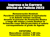 Ingreso Carrera Oficial Policía 2023