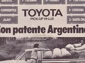 Toyota Hi-Lux importada Argentina 1981