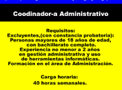 Coodinador-a Administrativo