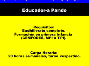 Educador-a Pando