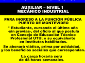 Auxiliar nivel mecánico industrial