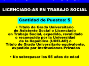 Licenciado-as trabajo social