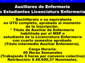 Auxiliares Enfermería Estudiantes Licenciatura (Florida)