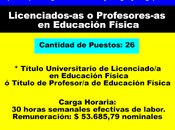 Licenciados-as Profesores-as Educación Física