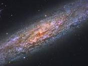 Gran actividad rayos cósmicos detectada cercana galaxia espiral