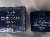 Fresh lotus youth preserve dream face cream night recovery