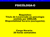 Psicóloga-o