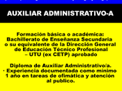 AUXILIAR ADMINISTRATIVO-A (Salto)