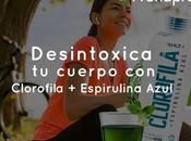 Desintoxica cuerpo Clorofila Espirulina Azul