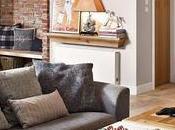 Cocina comedor living rustico