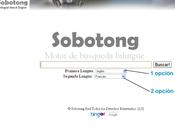 Sobotong hace todas búsquedas idiomas diferentes (bilingüe)