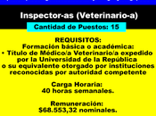 Inspector-as (Veterinario-a)